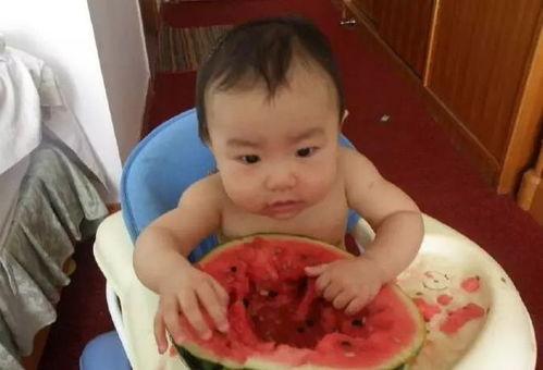 父母抢孩子吃瓜,父母间的甜蜜争夺战